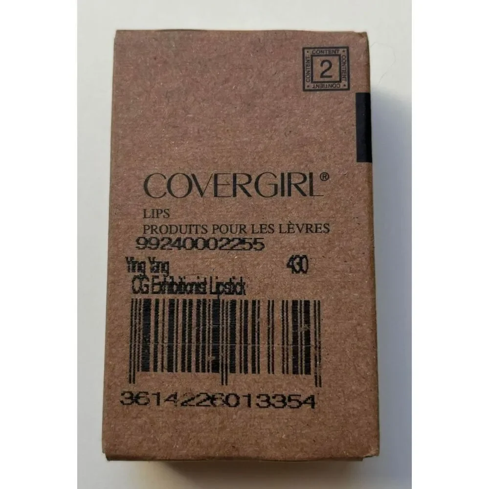 Covergirl Exhibitionist Lipstick Ying Yang Lot of 2